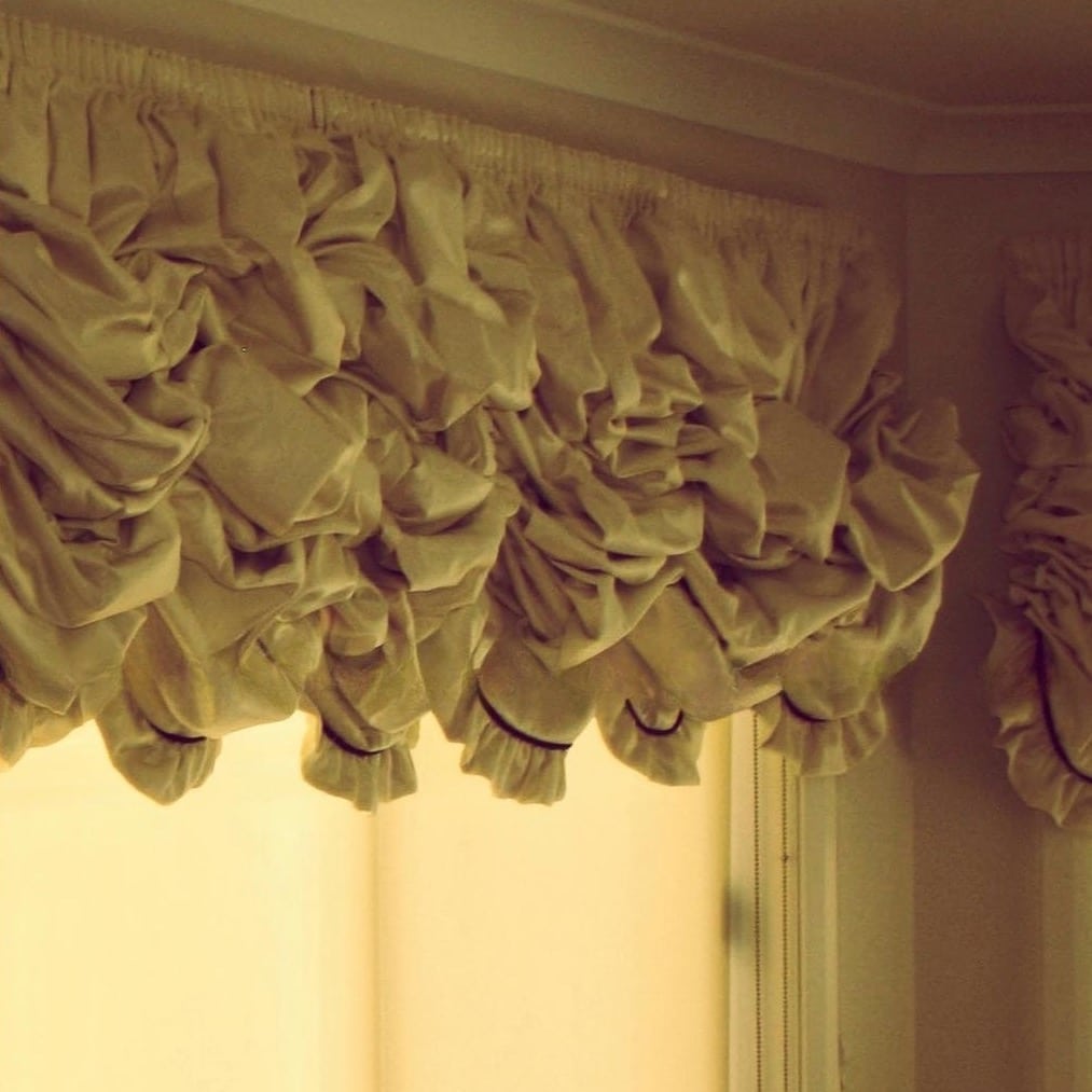 Window valance curtains