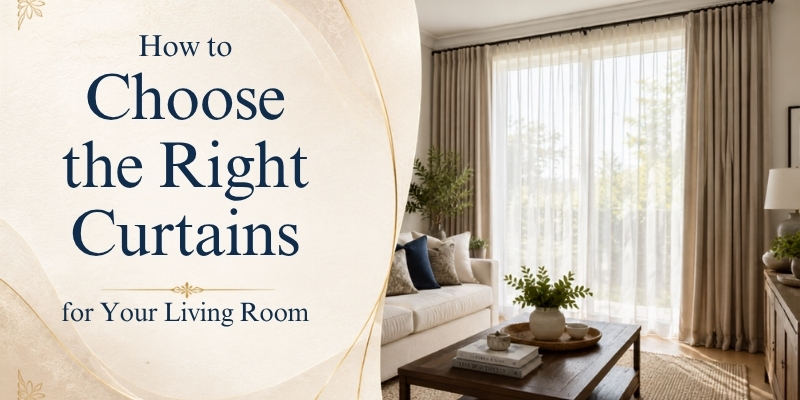 How to Choose the Right Curtains for Your Living Room